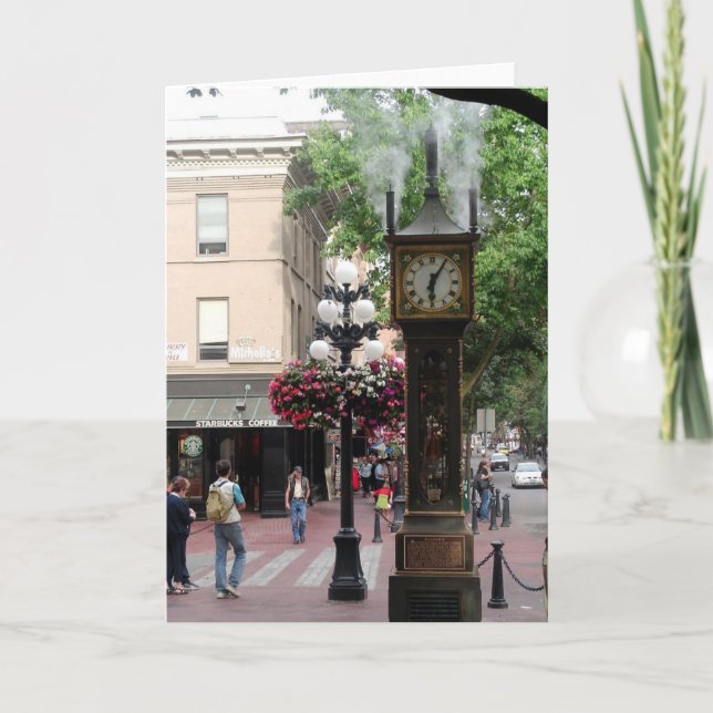 Saludos desde BC, Canadá/ Tarjeta (Anverso)