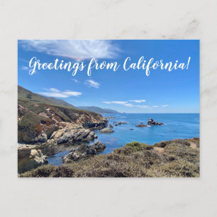 ¡Saludos desde California! Postal
