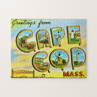 Saludos desde Cape Cod Vintage Puzzle