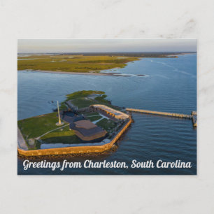 Saludos desde Charleston, postal de Carolina del S