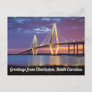 Saludos desde Charleston, postal de Carolina del S