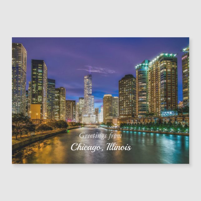 Saludos desde Chicago, Illinois (Anverso)