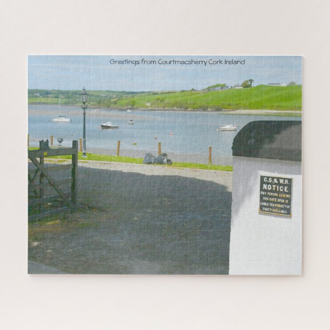 Saludos desde Courtmacsherry Cork   Rompecabezas (Horizontal)
