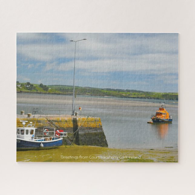 Saludos desde Courtmacsherry Cork   Rompecabezas (Horizontal)