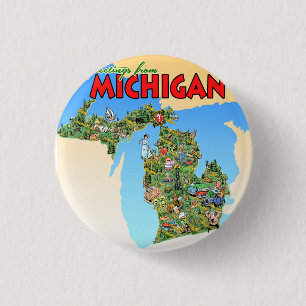 Saludos desde el botón Michigan