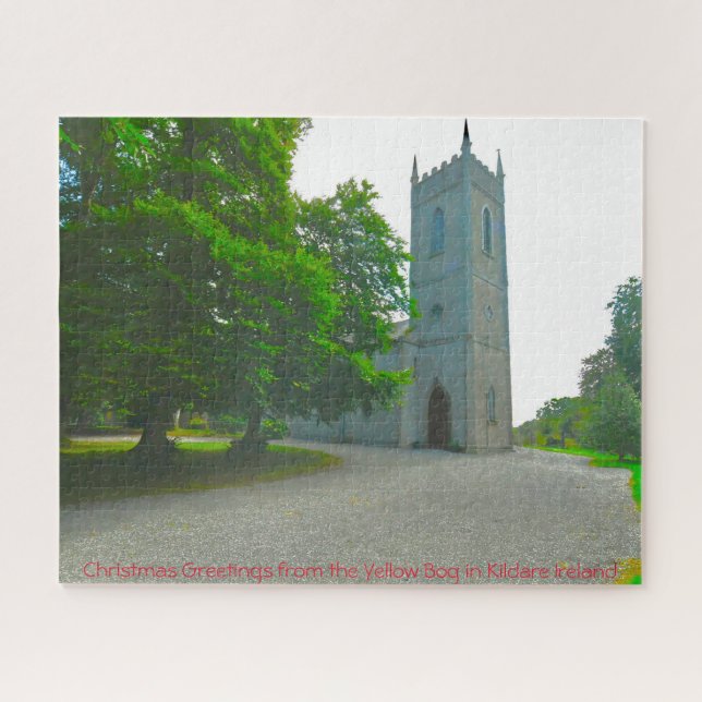 Saludos desde el rompecabezas del blog amarillo (Horizontal)