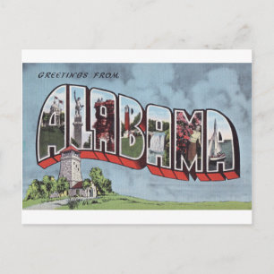 Saludos desde el tema de la postal antigua de Alab