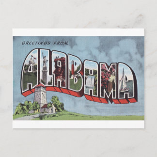 Saludos desde el tema de la postal antigua de Alab