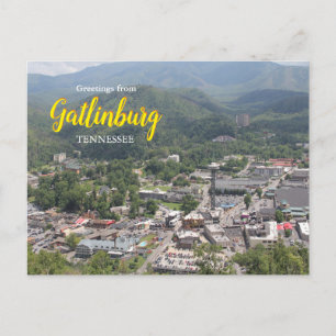 Saludos desde Gatlinburg Tennessee Tarjeta postal