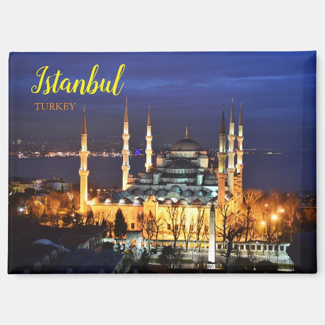 Saludos desde Istanbúl Turquía Imán (Anverso)