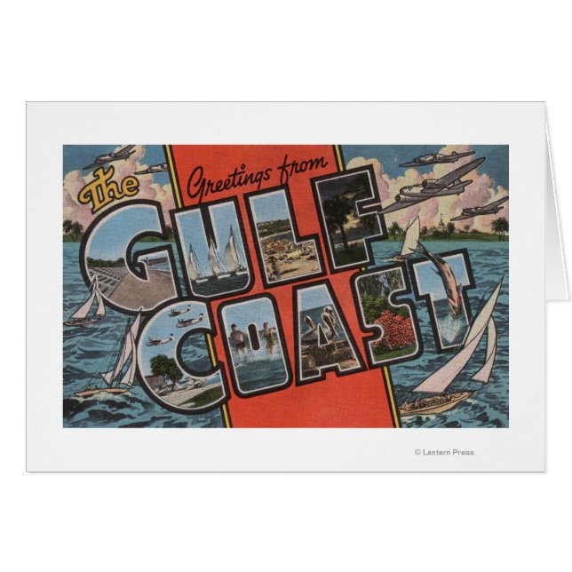 Saludos desde la Costa del Golfo (Anverso (Horizontal))