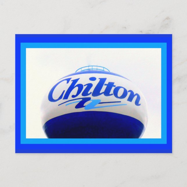 Saludos desde la postal Chilton Wisconsin (Anverso)