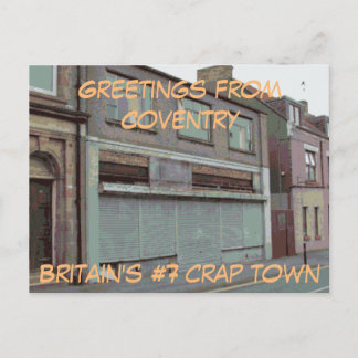 Saludos desde la postal Coventry