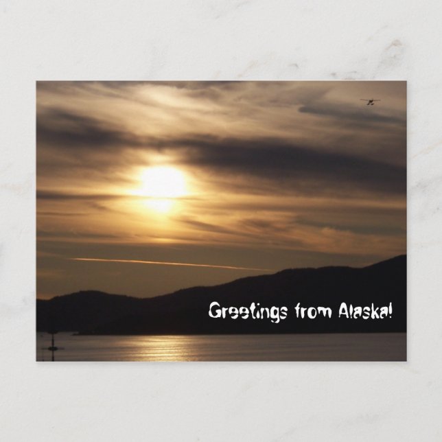 Saludos desde la postal de Alaska (Anverso)