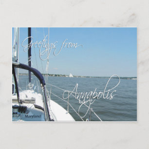 Saludos desde la postal de Annapolis