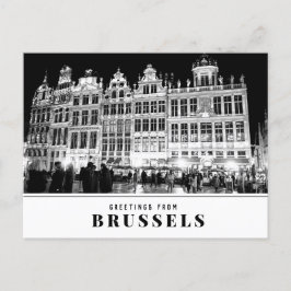 Saludos desde la postal de Bruselas