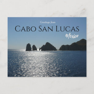 Saludos desde la postal de Cabo San Lucas México