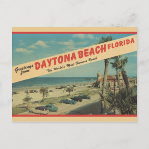 Saludos desde la postal de Daytona Beach 1953