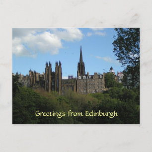 Saludos desde la postal de Edimburgo