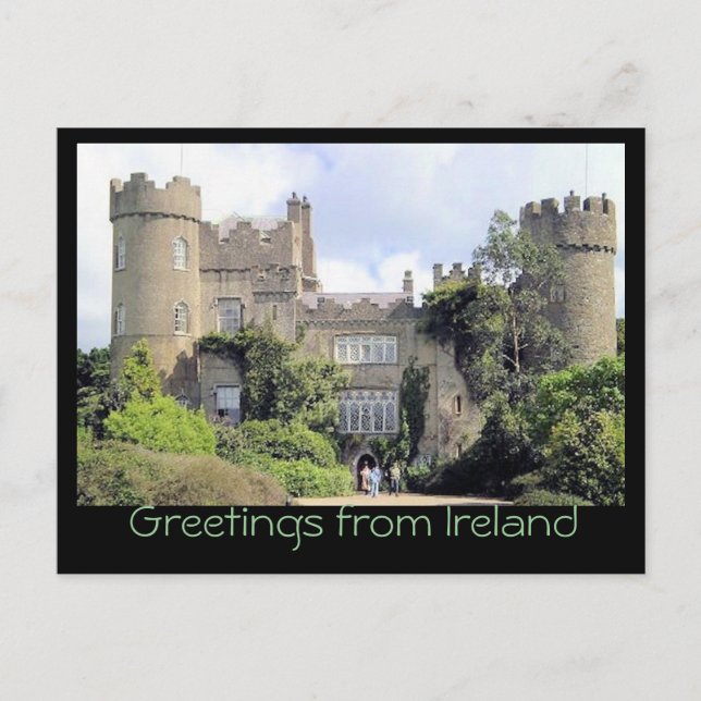 Saludos desde la postal de Irlanda (Anverso)