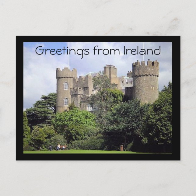 Saludos desde la postal de Irlanda (Anverso)