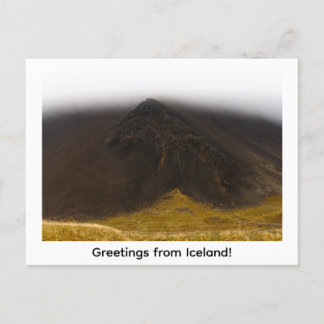 Saludos desde la postal de Islandia