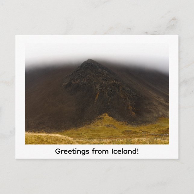 Saludos desde la postal de Islandia (Anverso)