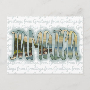 Saludos desde la postal de Jamaica