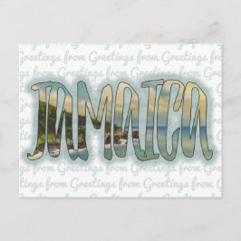 Saludos desde la postal de Jamaica