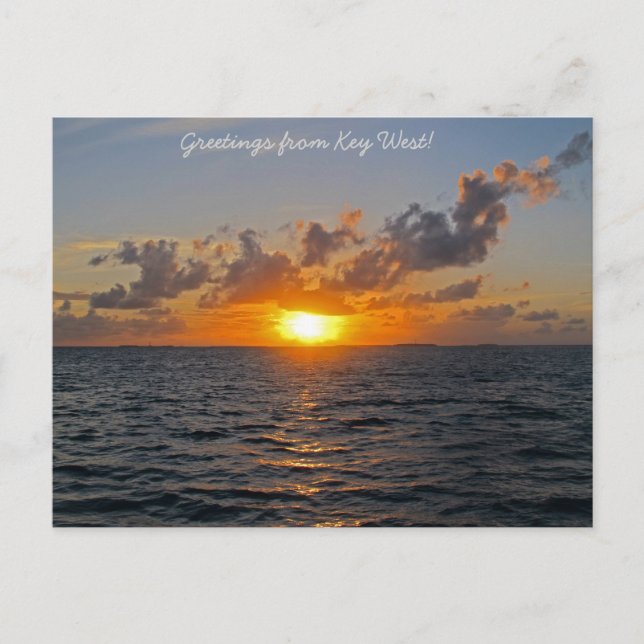 Saludos desde la postal de Key West (Anverso)