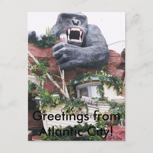 Saludos desde la postal de la ciudad atlántica (Anverso)