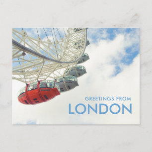 Saludos desde la postal de Londres