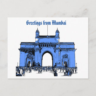 Saludos desde la postal de Mumbai