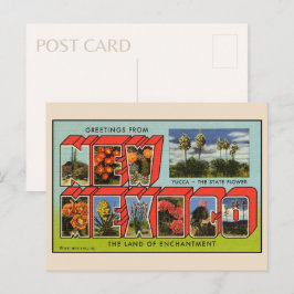 Saludos desde la postal de Nuevo México