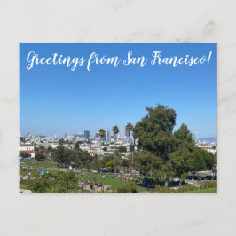 Saludos desde la postal de San Francisco