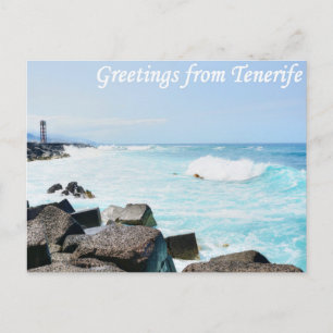 Saludos desde la postal de Tenerife