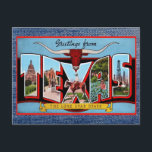 Saludos desde la postal de viajes de Texas<br><div class="desc">Saludos desde la postal de viajes de Texas</div>