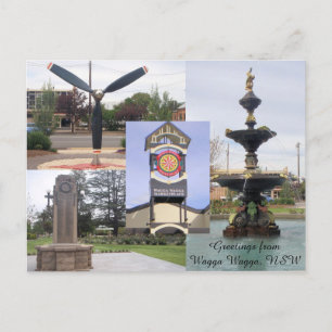 Saludos desde la postal de Wagga