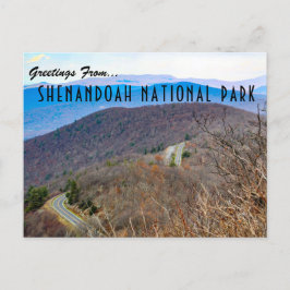 Saludos desde la postal del Parque Nacional Shenan