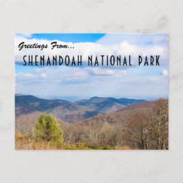 Saludos desde la postal del Parque Nacional Shenan