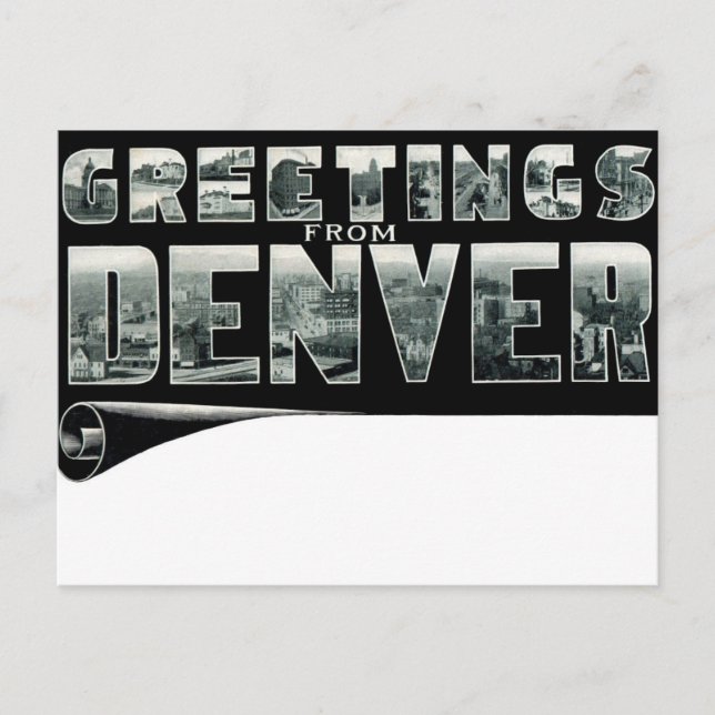 Saludos desde la postal DENVER (Anverso)
