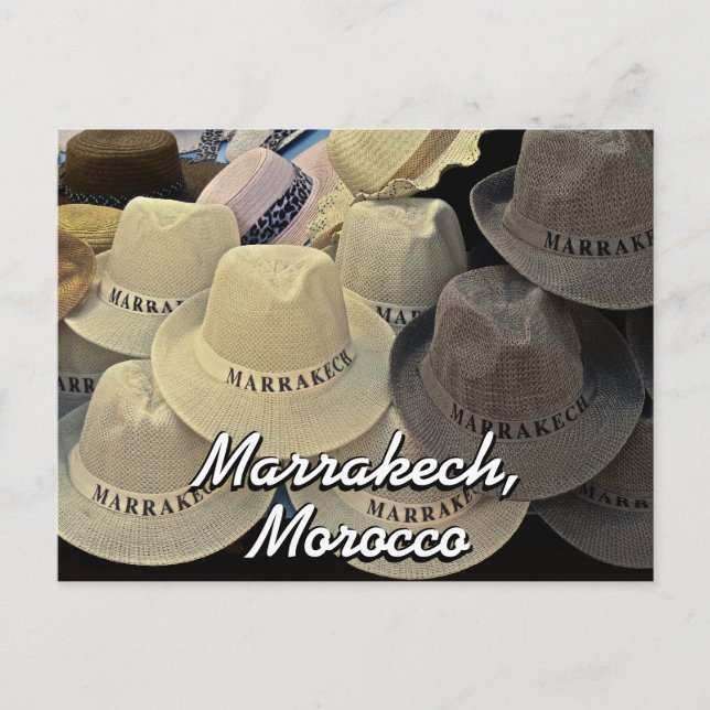 Saludos desde la postal marroquí (Anverso)