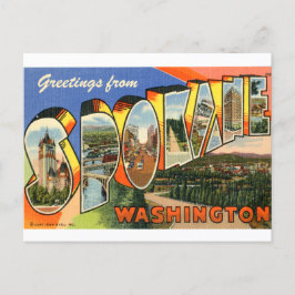 Saludos desde la postal Spokane Vintate