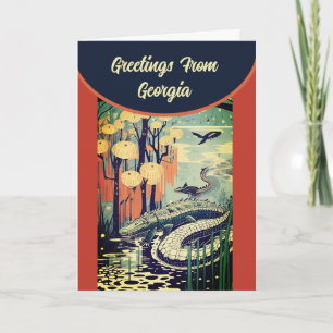 Saludos desde la Tarjeta Artsy del Personalizable 