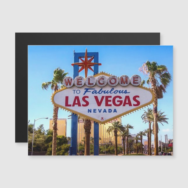 Saludos desde la tarjeta postal de Las Vegas (Anverso/Reverso)