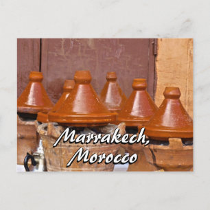 Saludos desde Marrakech Marruecos Tarjeta postal