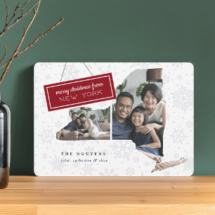 Saludos desde Nueva York   Tarjeta fotográfica de 