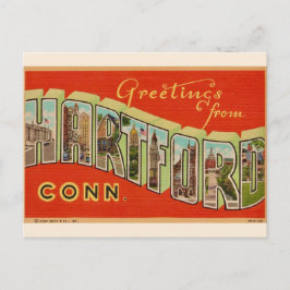 Saludos desde postal de Hartford