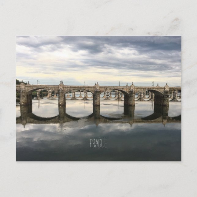 ¡Saludos desde Praga! Postal (Anverso)