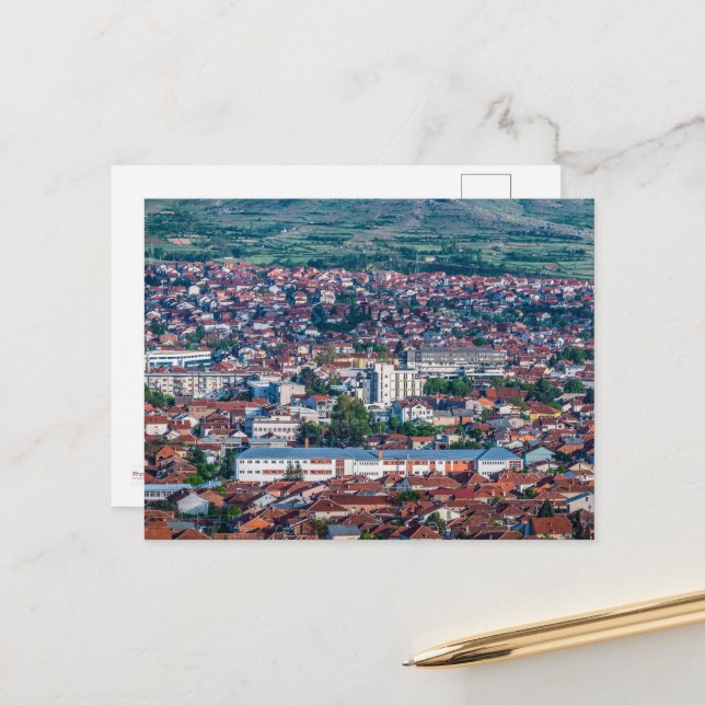 Saludos desde Prilep, postal de Macedonia (Anverso/Reverso In Situ)